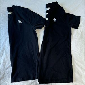 Black Abercrombie kids shirts